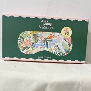 Alex Liddy Haven Satin Eyemask Eye Mask Birds Australia Boxed Old Stock New NOS